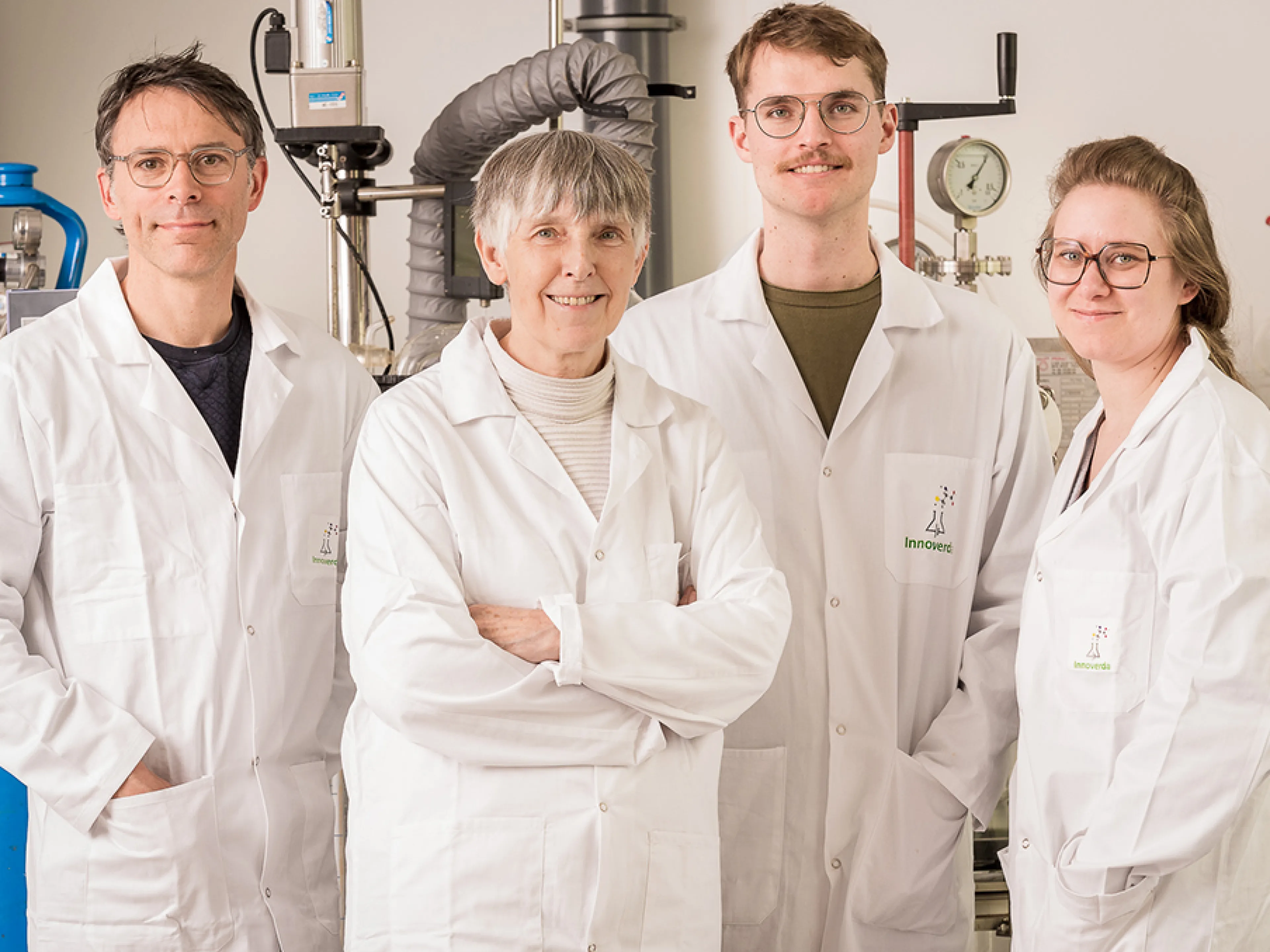 Innoverda-Team im Labor, Bild: Innoverda Innoverda-Team im Labor