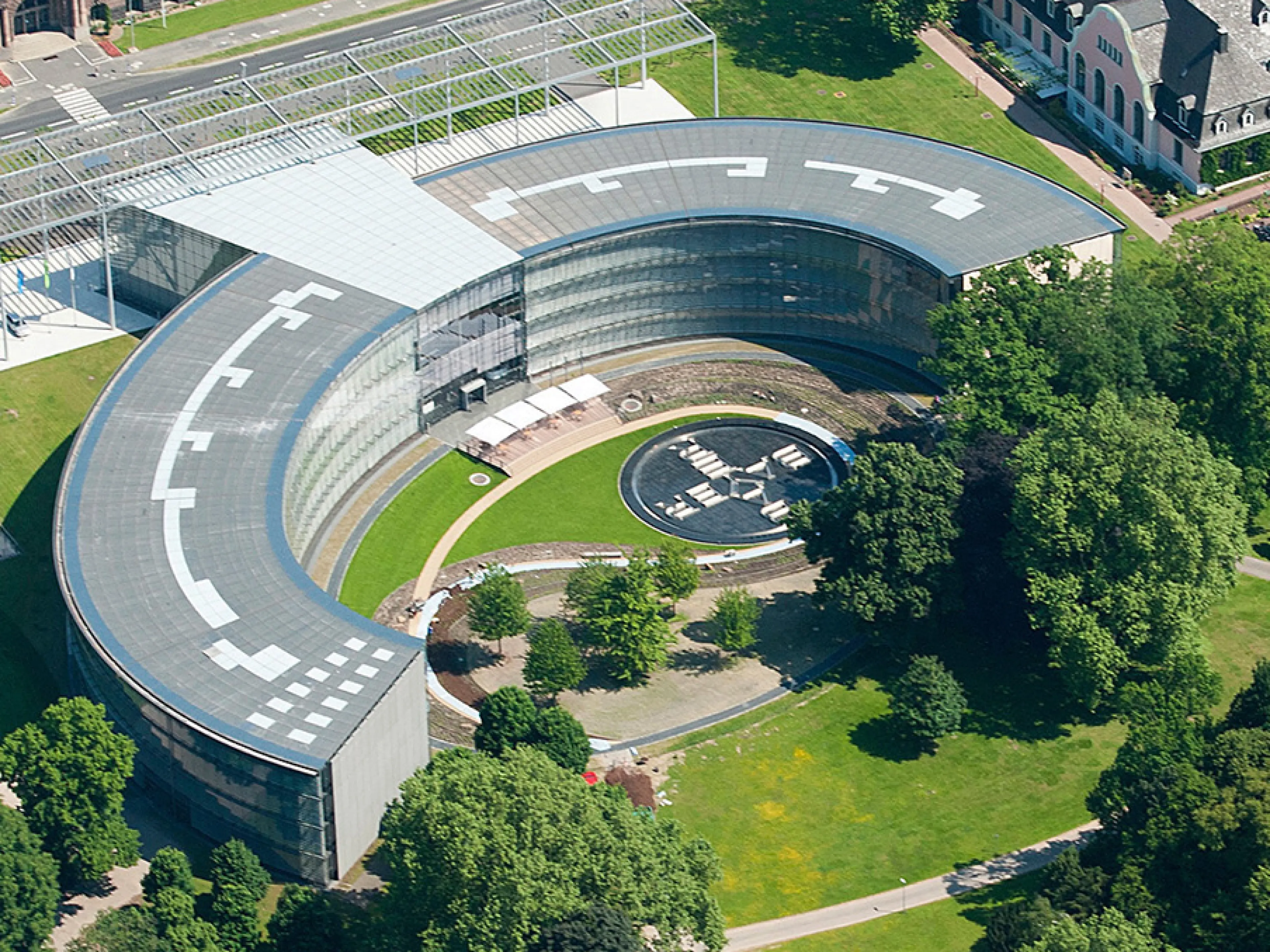 Konzernzentrale in Leverkusen, Bild: Bayer Bayer Konzernzentrale in Leverkusen