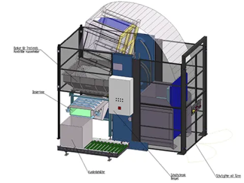 Asco Trockeneis-Umfüllsystem