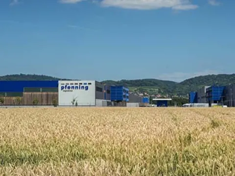 Pfenning Logistics mit Hauptsitz in Heddesheim