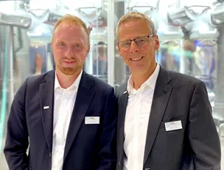 Dr. Marten Klukkert und Joachim Dittrich