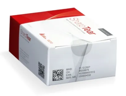 Das Siegeletikett ist eines von zahlreichen, einfach aufzubringenden Sicherheitslösungen zum Erstöffnungsschutz von Arzneimitteln, Bild: Bluhm Systeme Das Siegeletikett ist eines von zahlreichen, einfach aufzubringenden Sicherheitslösungen zum Erstöffnungsschutz von Arzneimitteln